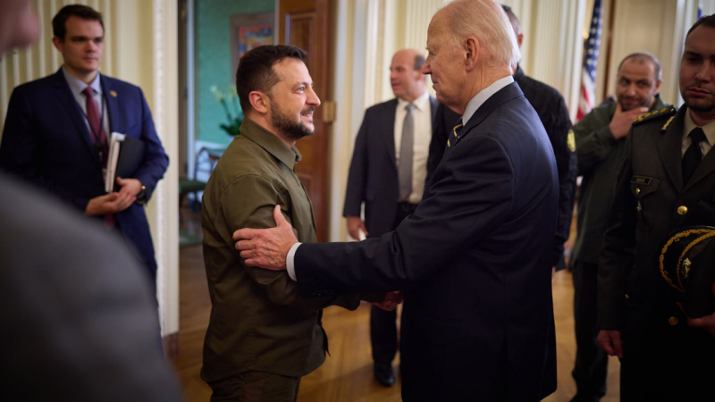 Exactamente lo que necesitan las Fuerzas Armadas de Ucrania: Zelensky convocó a negociaciones con Biden productivo