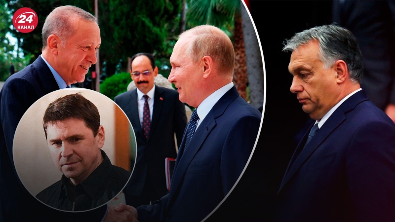 Erdogan visitó a Putin y Orban: son acuerdos secretos a espaldas de Ucrania