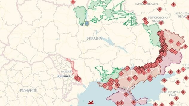 Mapa en línea de las operaciones militares en Ucrania: dónde se desarrollan los combates el 29.09.2023