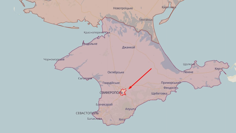 Explosiones en Simferopol ocupado: se produjo un incendio en el territorio de una unidad militar