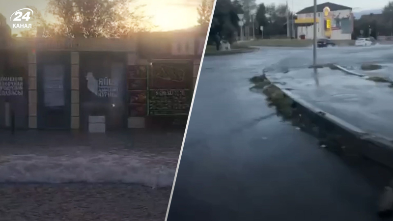 Ríos, pero no con agua: las calles de Rostov inundada con contenido de alcantarillado