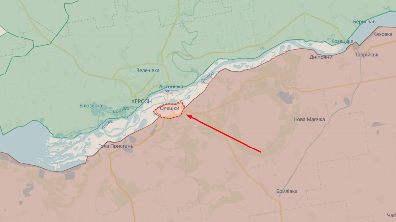 Un automóvil con ocupantes fue volado en Oleshki, región de Kherson, lo que se sabe