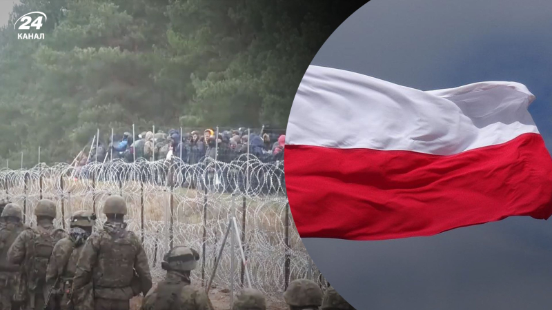 Migrantes de Bielorrusia intentaron una vez más atravesar la frontera: se mostró un vídeo al Ministerio de Defensa polaco