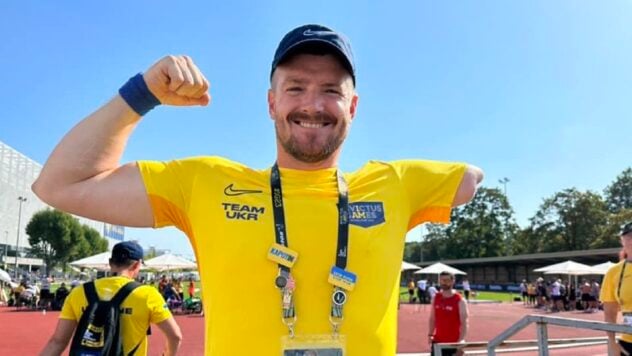 Maznichenko, residente de Cherkasy, ganó la primera medalla en los Juegos Invictus