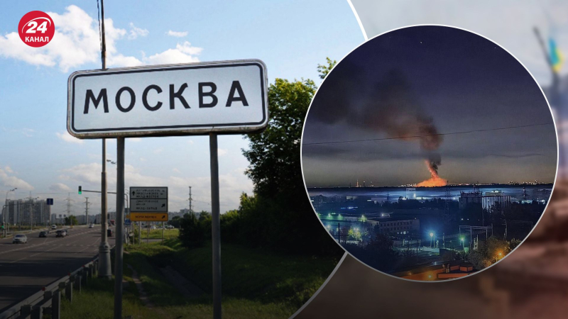En la región de Moscú: un potente incendio: incendio cerca del aeródromo militar 