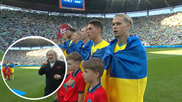 Todo el estadio cantó: Petrinenko asombrado con la interpretación del himno ucraniano antes del partido contra Inglaterra 