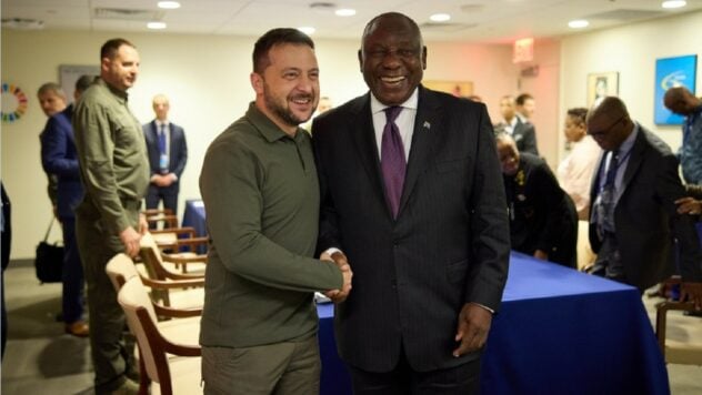 Esto debe suceder más rápido: el presidente de Sudáfrica después de una reunión con Zelensky sobre el regreso de niños y prisioneros