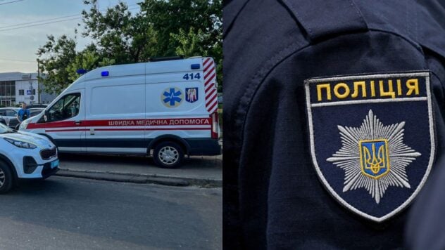 Cortado con un cuchillo: en Kiev, un hombre hirió a un policía durante un arresto