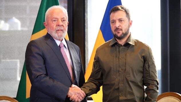 Zelensky se reunió con el presidente de Brasil en Nueva York