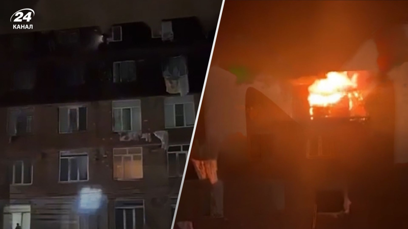 Las personas atrapadas en el fuego rogaron ayuda: en Un edificio residencial se incendió en Rusia