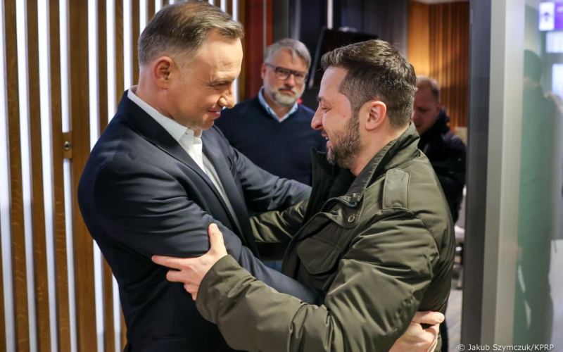 Duda respondió si todavía considera a Zelensky su amigo