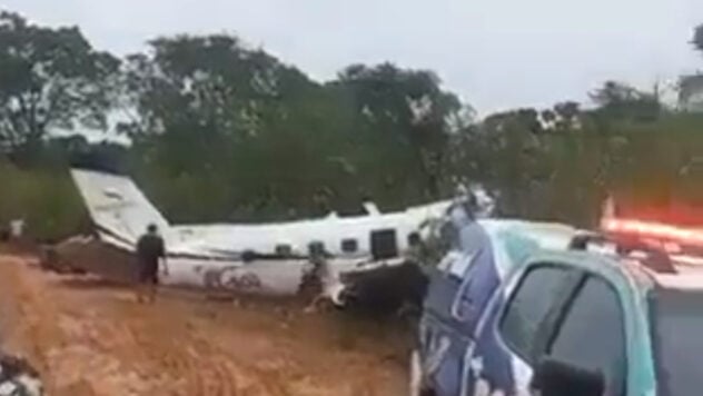 Un avión se estrelló en Brasil, la tripulación y todos los pasajeros murieron