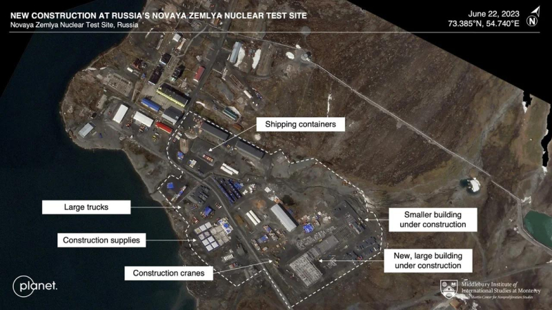 Excavar túneles y despejar caminos : EE.UU., China y la Federación Rusa se han vuelto más activos en los sitios de pruebas nucleares