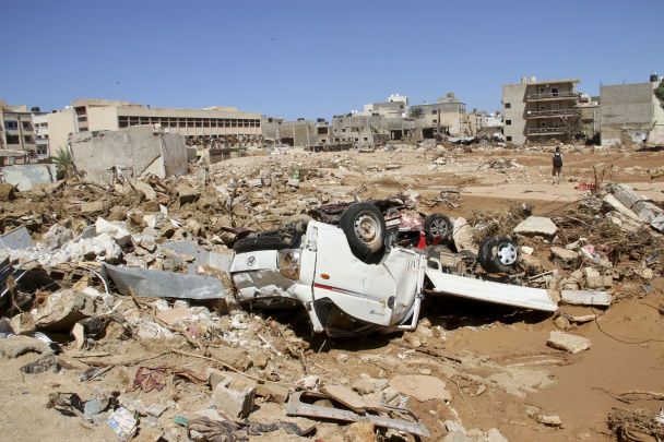 Inundación catastrófica en Libia: personas enterradas en fosas comunes ( foto)