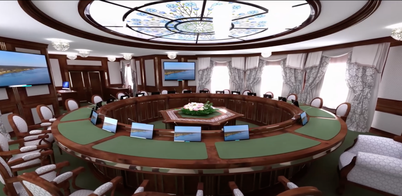 Criosauna, piscina y pincel dorado: foto del nuevo palacio de Lukashenko por 14,5 millones de dólares