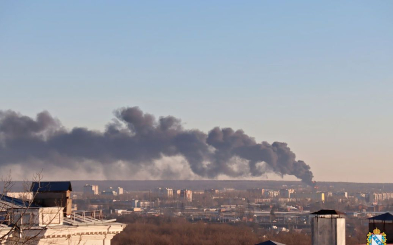 Impacto en Kursk: un dron atacó el edificio del FSB - medios
