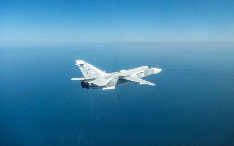 Se estrelló en Rusia Bombardero Su-24: lo que se sabe