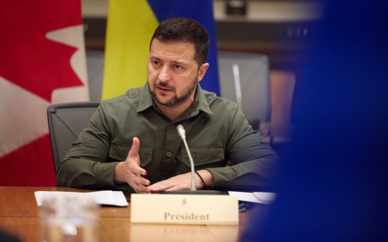 Zelensky comentó en la posible compra por parte de Rusia de misiles a Irán