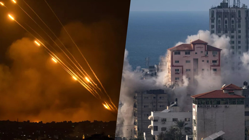 Israel atacó la Franja de Gaza durante la evacuación de palestinos, WP