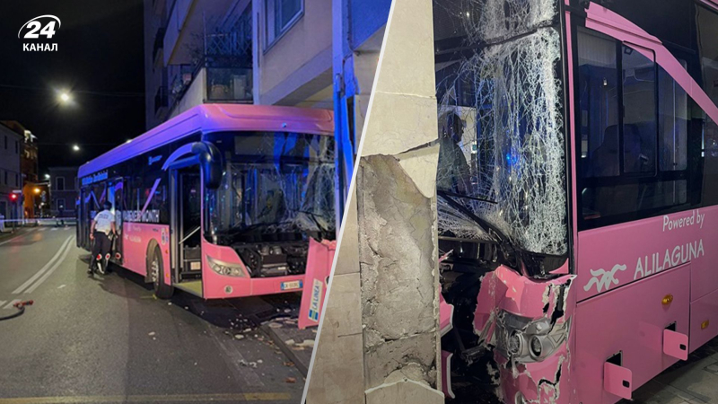 Otra vez se produjo un accidente de autobús a gran escala en Venecia: 15 personas resultaron heridas