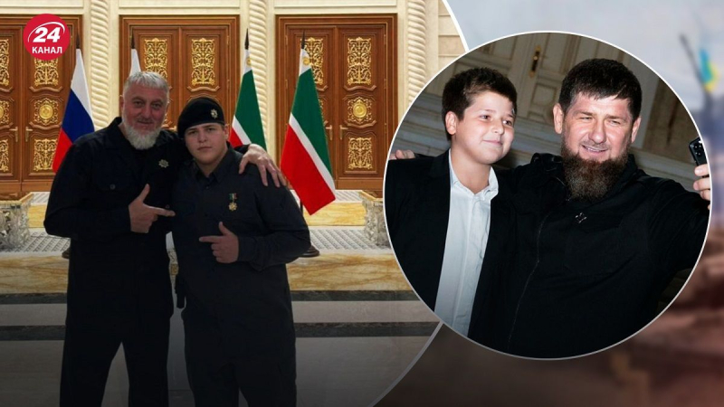 El hijo de Kadyrov recibió el título 