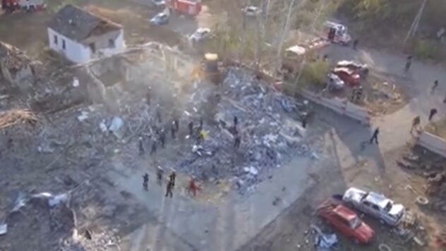 Ataque con cohetes a la aldea de Groza: las consecuencias se mostraron desde el aire