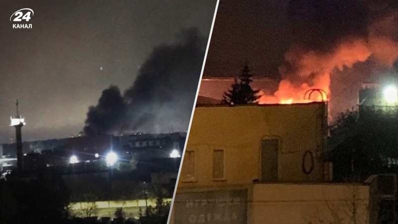 Se escuchó un sonido potente Se escuchó una explosión en Bryansk y se produjo un incendio: los ocupantes hablan de un dron
