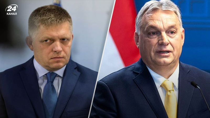 Vi mi reflejo: Orban se mostró muy feliz por la victoria del partido antiucraniano Fico en Eslovaquia