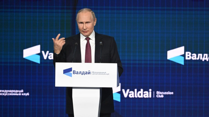 Putin espera que Occidente dejará de apoyar a Ucrania
