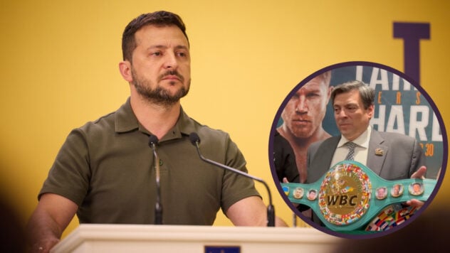 Estamos junto a Ucrania: el CMB ha creado un cinturón de campeonato especial para Zelensky