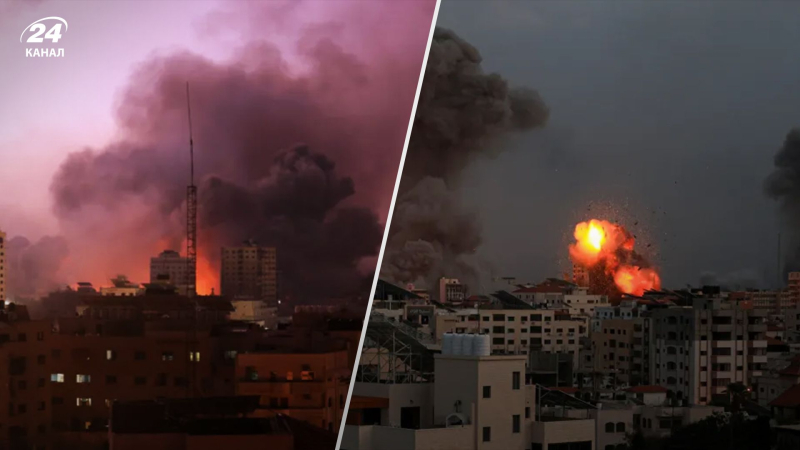 Poderosas explosiones ocurrieron en la Franja de Gaza por la noche, entre los muertos se encontraban periodistas y medios de comunicación