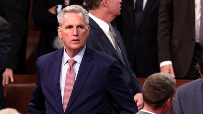 La Cámara de Representantes de Estados Unidos destituyó a Kevin McCarthy del cargo de presidente