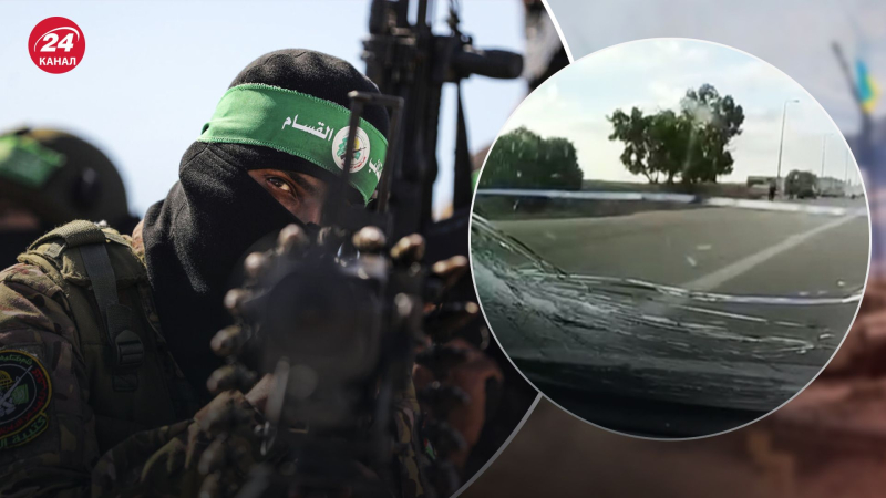 Dispararon a todos los que vieron: un terrible vídeo de Hamás apuntando al coche de una 