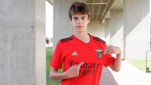 El futbolista del Benfica aceptó jugar en la selección juvenil de Ucrania