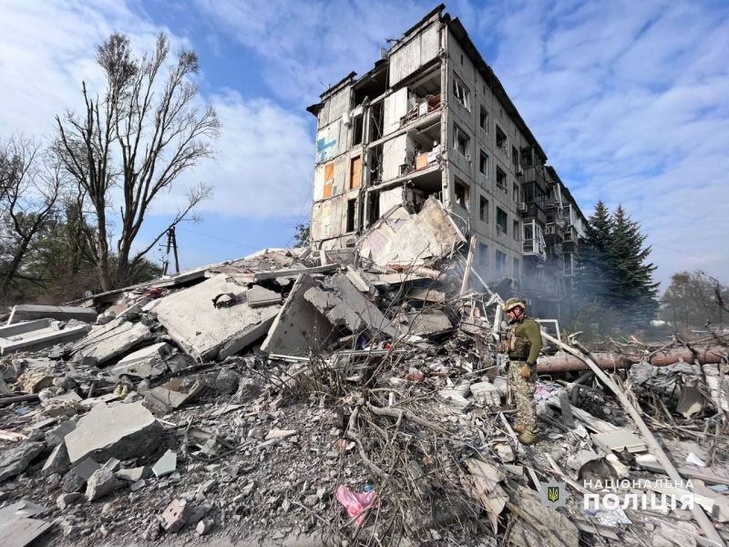 Los ocupantes chocaron contra un edificio de gran altura en Avdiivka: allí Puede haber un hombre bajo los escombros