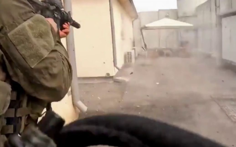 El ejército israelí mostró imágenes del regreso de una de sus bases: un vídeo impactante