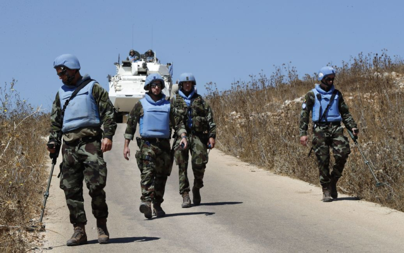 Se fortalecen las fuerzas de paz de la ONU control en la frontera israelí-libanesa