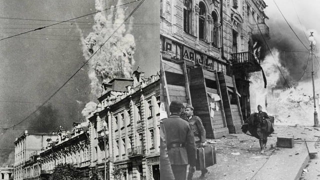 Día de la liberación de Kiev: fotografías de archivo de la capital destruida