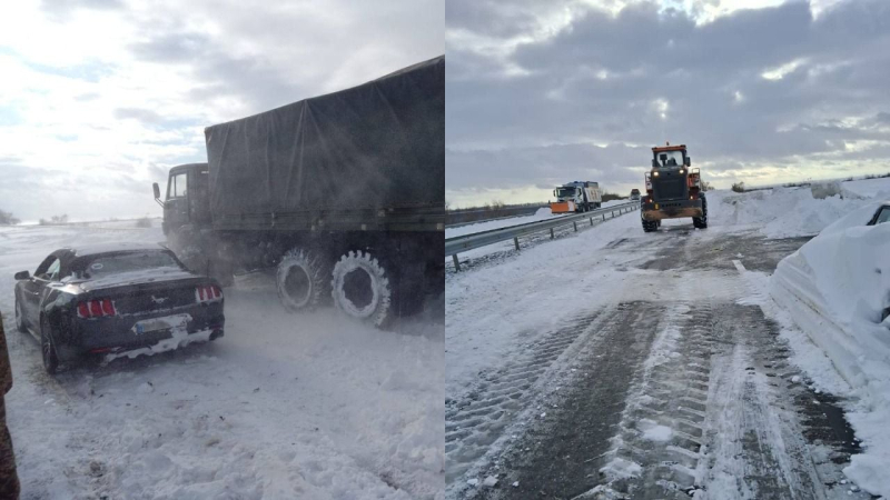 Casi 2.000 personas fueron rescatadas de la nieve trampas en la región de Odessa: OVA