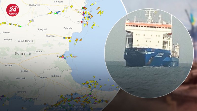 Un ferry ruso fue embestido en el Mar Negro : transportaba gas licuado