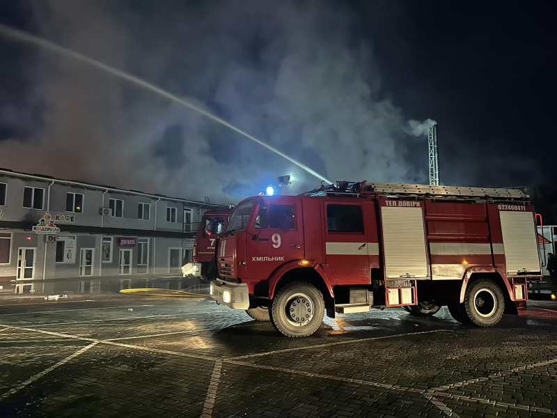 Incendio a gran escala en la región de Vinnytsia: el incendio se extendió a una superficie de 800 m2