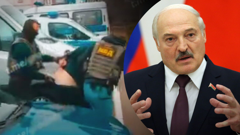 Las fuerzas de seguridad de Lukashenko detenidas un ucraniano y obligado a insultar a Zelensky