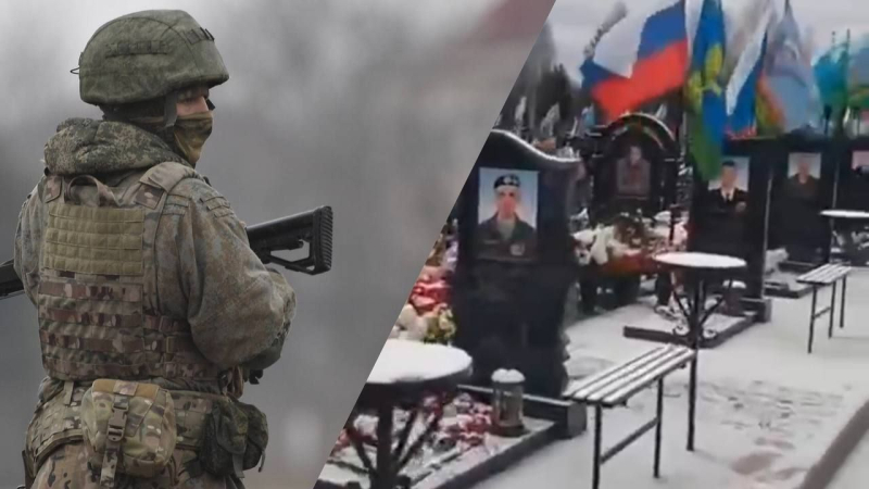 "Fuimos a tomar Kiev en tres días" : se mostró un enorme cementerio de paracaidistas en Rusia