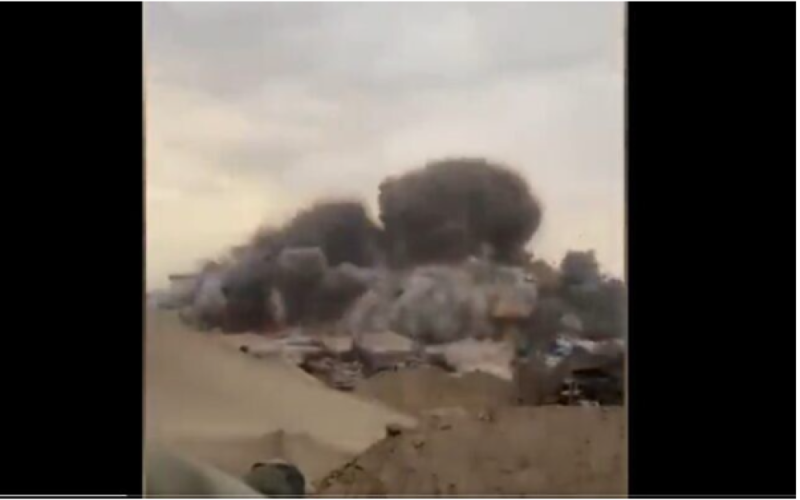 Las FDI destruyeron el construyendo el parlamento de Hamás en Gaza (vídeo)
