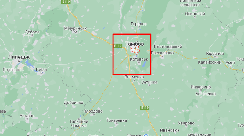 Hubo una explosión en una fábrica de pólvora cerca de Tambov