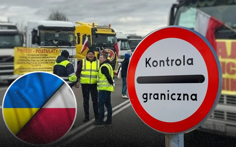 Los transportistas polacos son Ampliación del bloqueo en la frontera con Ucrania