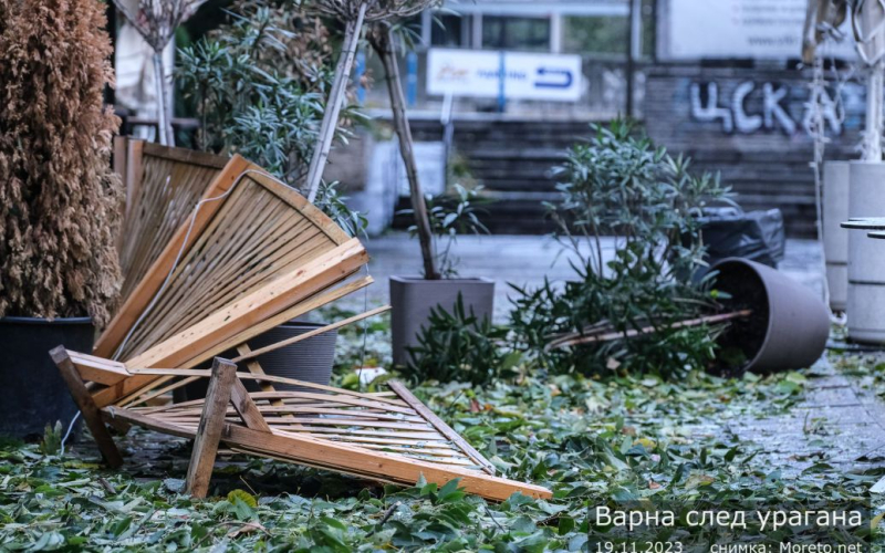 Tormenta severa en Bulgaria: dos personas murieron, decenas de miles & mdash ; se quedó sin luz (foto)