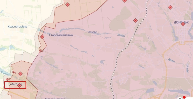 Activación de los ocupantes en Marinka: lo que dice la inteligencia británica sobre los planes del Kremlin
