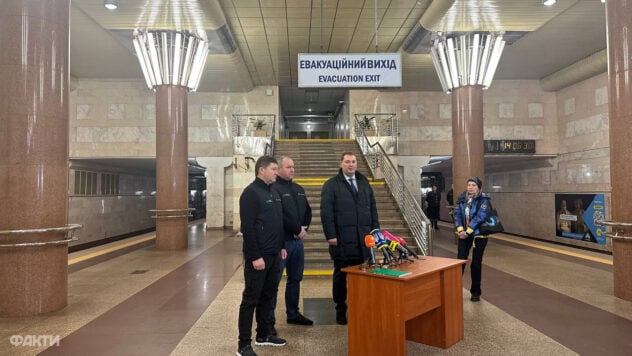 El metro de Kiev está desarrollando el lanzamiento de tráfico lanzadera en el tramo Lybidskaya - Teremki