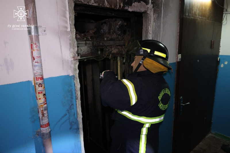 En Jarkov, un hombre quemado vivo en un ascensor: detalles del tragedia